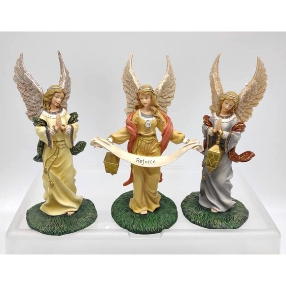 Thomas Kinkade Hawthorne Village Nativity 15 Piece Set 2007 Christmas Holiday - Picture 6 of 14